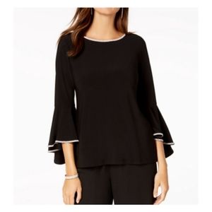 MSK Black Crystal Top